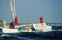 Ker Cadelac © Philip Plisson / Plisson La Trinité / AA35669 - Photo Galleries - Ocean racing trimaran