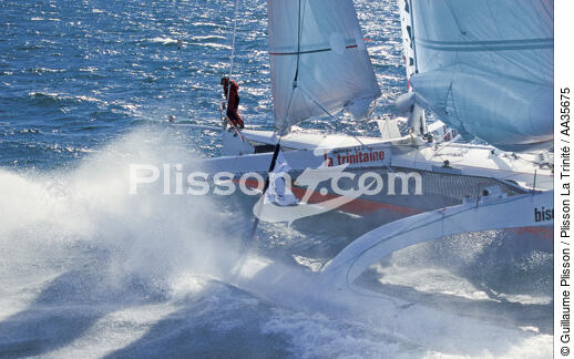 The trimaran Trinitaine - © Guillaume Plisson / Plisson La Trinité / AA35675 - Photo Galleries - Sailing Race