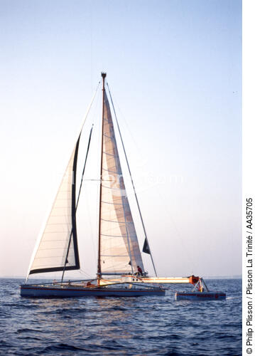 Rosière the prao Guy Delage - © Philip Plisson / Plisson La Trinité / AA35705 - Photo Galleries - Sailing Race