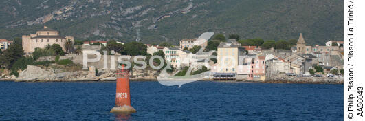 Saint-Florent, Corsica - © Philip Plisson / Plisson La Trinité / AA36043 - Photo Galleries - Buoys and beacons
