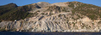 Former asbestos quarry on the Cap Corse © Philip Plisson / Plisson La Trinité / AA36077 - Photo Galleries - From Calvi to Pietranera