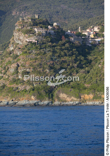 Nonza Cap Corse - © Philip Plisson / Plisson La Trinité / AA36086 - Nos reportages photos - De Calvi à Pietranera