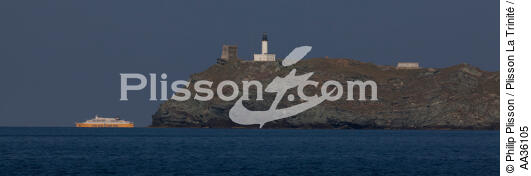la Giraglia, Cap Corse - © Philip Plisson / Plisson La Trinité / AA36105 - Nos reportages photos - Signalisation maritime