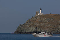 la Giraglia, Cap Corse © Philip Plisson / Plisson La Trinité / AA36107 - Nos reportages photos - Signalisation maritime