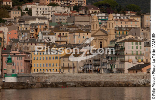 Bastia - © Philip Plisson / Plisson La Trinité / AA36159 - Photo Galleries - From Bastia to Santa Manza gulf