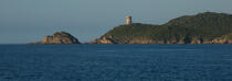 Corsica South East © Philip Plisson / Plisson La Trinité / AA36196 - Photo Galleries - Tower