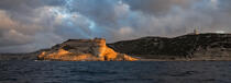 Bonifacio,Corsica © Philip Plisson / Plisson La Trinité / AA36296 - Photo Galleries - Horizontal panoramic