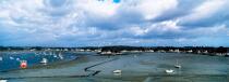 Basse mer sur la rivière de Crac'h © Philip Plisson / Plisson La Trinité / AA36377 - Nos reportages photos - Morbihan