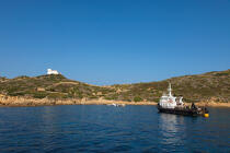 Les îles Sanguinaires, Corse © Philip Plisson / Plisson La Trinité / AA36398 - Nos reportages photos - La France vue de la mer