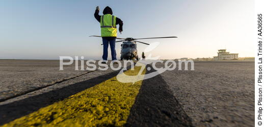 La flottille 33F - © Philip Plisson / Plisson La Trinité / AA36565 - Photo Galleries - Helicopter
