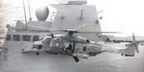 La flottille 33F © Philip Plisson / Plisson La Trinité / AA36580 - Nos reportages photos - Hélicoptère militaire