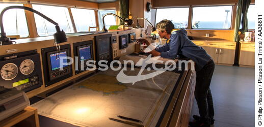 CMA CGM Jules Verne - © Philip Plisson / Plisson La Trinité / AA36611 - Nos reportages photos - Porte-conteneurs