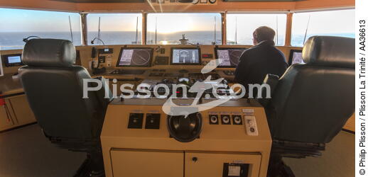 CMA CGM Jules Verne - © Philip Plisson / Plisson La Trinité / AA36613 - Nos reportages photos - Equipage