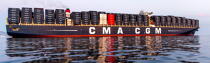 CMA CGM Jules Verne © Philip Plisson / Plisson La Trinité / AA36637 - Photo Galleries - Containership