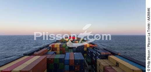 CMA CGM Jules Verne - © Philip Plisson / Plisson La Trinité / AA36646 - Photo Galleries - Containership