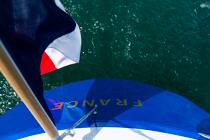 Le 12 mètres JI France en baie de Quiberon © Philip Plisson / Plisson La Trinité / AA36721 - Nos reportages photos - Le 12 mètres  JI France