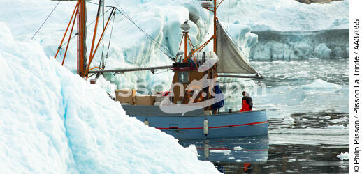 Fin d'été sur la côte ouest du Groenland - © Philip Plisson / Plisson La Trinité / AA37055 - Nos reportages photos - Iceberg
