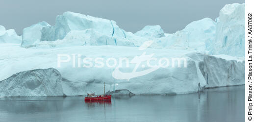 Late summer on the west coast of Greenland [AT] - © Philip Plisson / Plisson La Trinité / AA37062 - Photo Galleries - Glacier