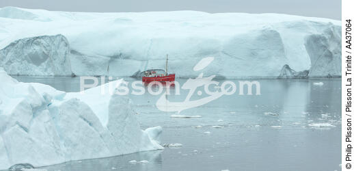 Fin d'été sur la côte ouest du Groenland - © Philip Plisson / Plisson La Trinité / AA37064 - Nos reportages photos - Glace