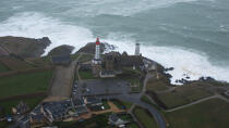 Saint Mathieu point © Philip Plisson / Plisson La Trinité / AA37217 - Photo Galleries - Storm at sea