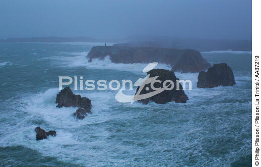 Les Tas de pois rocks - © Philip Plisson / Plisson La Trinité / AA37219 - Photo Galleries - Sea