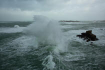 Argenton © Philip Plisson / Plisson La Trinité / AA37222 - Photo Galleries - Storm at sea