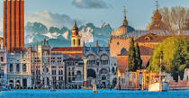 Venise en hivers. © Philip Plisson / Plisson La Trinité / AA37343 - Nos reportages photos - Venise sous tous les angles