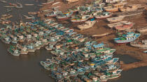 The Nil delta - Egypte © Philip Plisson / Plisson La Trinité / AA37359 - Photo Galleries - Aerial shot