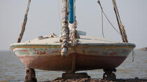 The Nil delta - Egypte © Philip Plisson / Plisson La Trinité / AA37366 - Photo Galleries - Fishing vessel
