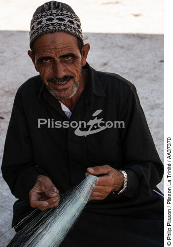 The Nil delta - Egypte - © Philip Plisson / Plisson La Trinité / AA37370 - Photo Galleries - Fisherman