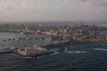 Alexandria- Egypte © Philip Plisson / Plisson La Trinité / AA37371 - Photo Galleries - Aerial shot