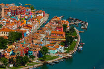 Burano island © Philip Plisson / Plisson La Trinité / AA37455 - Photo Galleries - Canaval of Venice