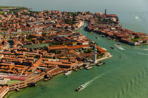 l'île de Murano © Philip Plisson / Plisson La Trinité / AA37469 - Nos reportages photos - La Lagune de Venise