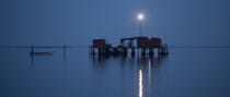 La lagune de Venise © Philip Plisson / Plisson La Trinité / AA37494 - Nos reportages photos - Activité maritime