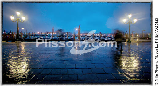 Venise - © Philip Plisson / Plisson La Trinité / AA37523 - Nos reportages photos - Venise sous tous les angles