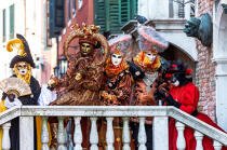 Carnaval de Venise © Philip Plisson / Plisson La Trinité / AA37594 - Nos reportages photos - Carnaval de Venise