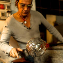 Glass work art at the Murano [AT] © Philip Plisson / Plisson La Trinité / AA37602 - Photo Galleries - Italy
