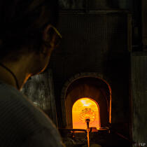 Le Travail du verre sur Murano © Philip Plisson / Plisson La Trinité / AA37603 - Nos reportages photos - Murano