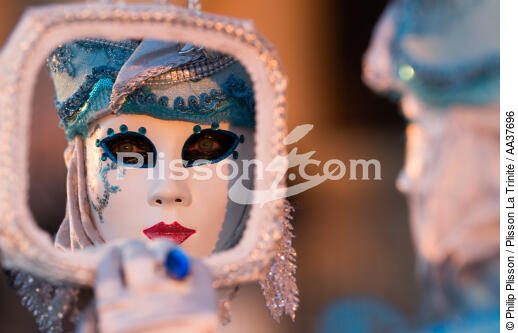 Carnaval de Venise - © Philip Plisson / Plisson La Trinité / AA37696 - Nos reportages photos - Carnaval