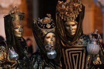 Carnaval de Venise © Philip Plisson / Plisson La Trinité / AA37697 - Nos reportages photos - Carnaval