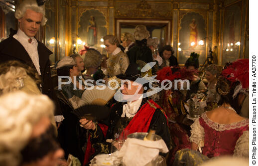 Carnaval de Venise - © Philip Plisson / Plisson La Trinité / AA37700 - Nos reportages photos - Venise sous tous les angles