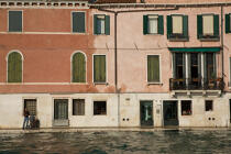 High tide in Venice © Philip Plisson / Plisson La Trinité / AA37712 - Photo Galleries - Acqua alta in Venice