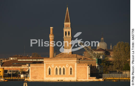 Venise - © Philip Plisson / Plisson La Trinité / AA37756 - Nos reportages photos - Italie