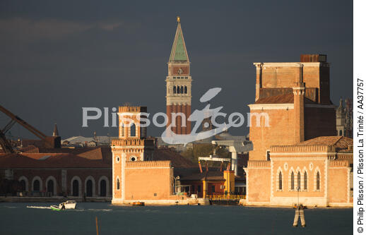 Venise - © Philip Plisson / Plisson La Trinité / AA37757 - Nos reportages photos - Venise sous tous les angles