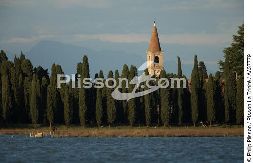 l'ile de Burano - © Philip Plisson / Plisson La Trinité / AA37779 - Nos reportages photos - La Lagune de Venise