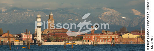 The island of Murano [AT] - © Philip Plisson / Plisson La Trinité / AA37788 - Photo Galleries - Venetian lagoon