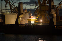 Traffic maritime dans la lagune de Venise © Philip Plisson / Plisson La Trinité / AA37806 - Nos reportages photos - Horizontal