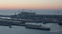 Projet Mose pour protéger Venise contre les grandes marées © Philip Plisson / Plisson La Trinité / AA37819 - Nos reportages photos - Projet MOSE
