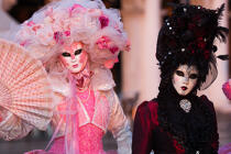 Carnaval de Venise © Philip Plisson / Plisson La Trinité / AA37904 - Nos reportages photos - Fête