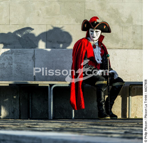Carnaval de Venise - © Philip Plisson / Plisson La Trinité / AA37908 - Nos reportages photos - Carnaval